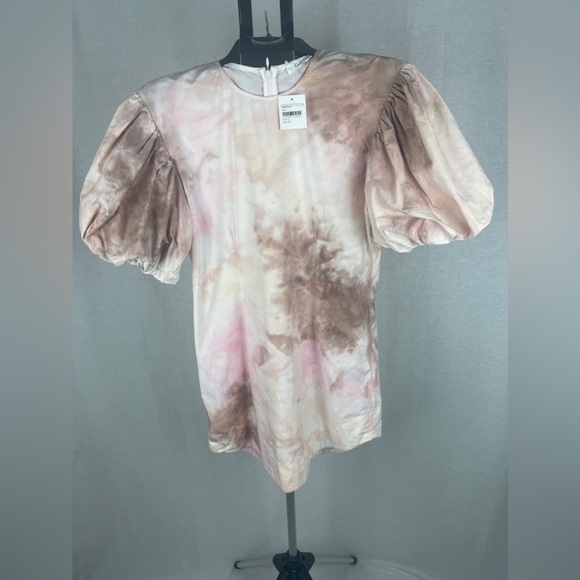 A.L.C. Tie-Dye Print Mini Dress size 8 NWT - Picture 8 of 10